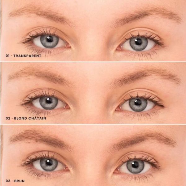 Charlotte Bio Gel Mascara à Sourcils Teinté Blond Chatain 6ml - Maquillage soin des sourcils, densifiant et fixateur