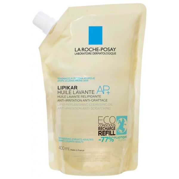 La Roche Posay Lipikar Huile Lavante AP+ Anti Irritation Éco Recharge 400ml