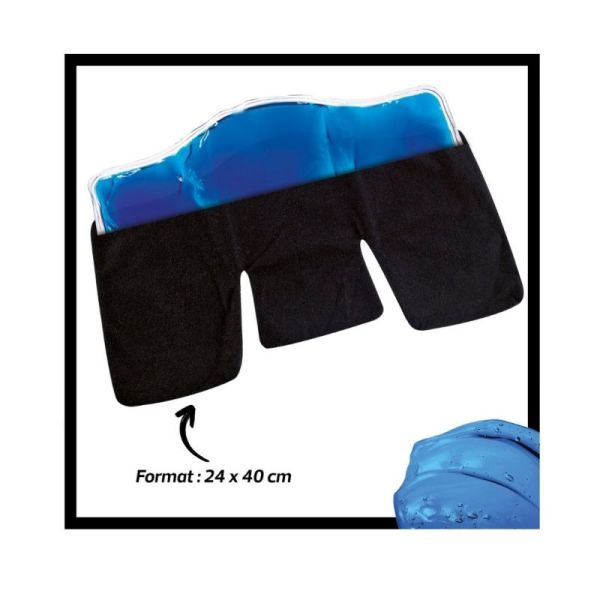 Actipoche Coussin thermique pour Cervicales et trapèzes – soulage douleurs par le chaud ou le froid