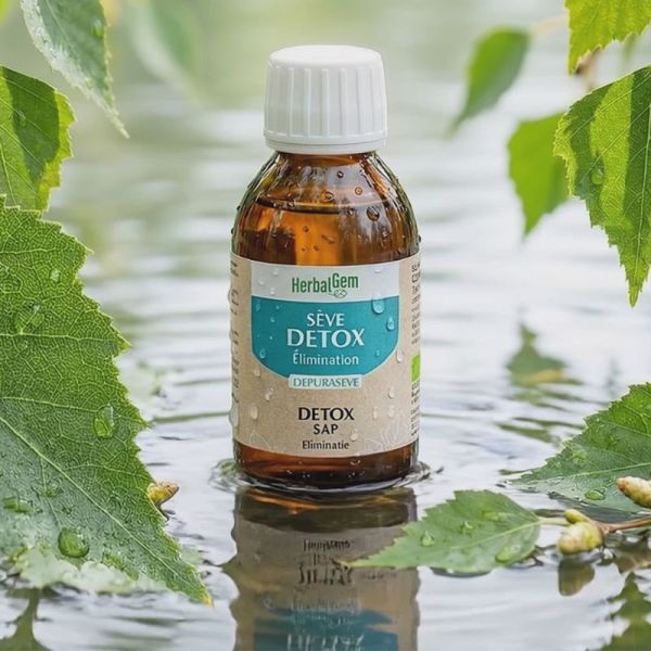 HerbalGem Sève Detox Bio 250ml – Drainage et vitalité