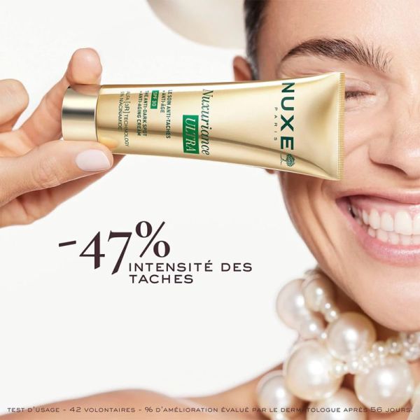 Nuxe Nuxuriance Ultra Crème Anti-Taches + Anti-Âge SPF30 - 50ml - Revitalise, unifie et protège la peau