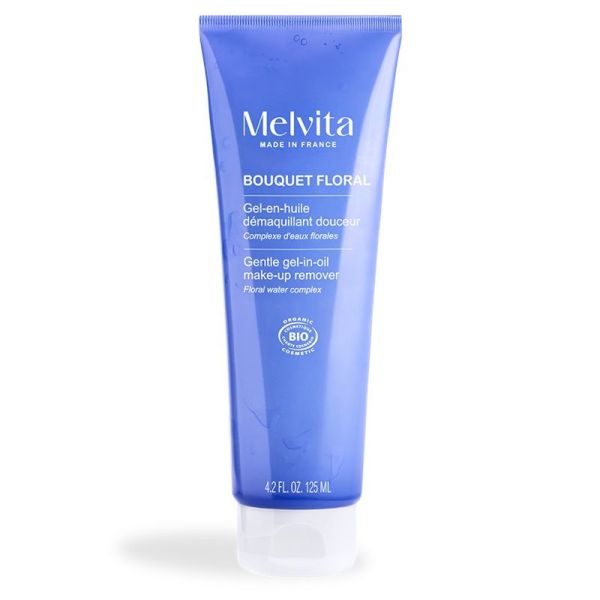 Melvita Bouquet Floral Gel-En-Huile Démaquillant Douceur Bio - 125ml
