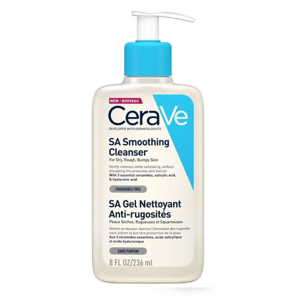 CeraVe SA Gel Nettoyant Anti-Rugosités 236ml