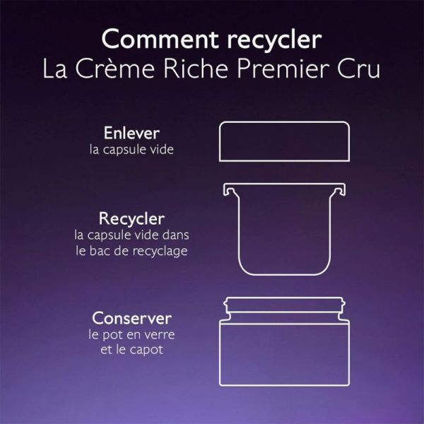 Caudalie Premier Cru La Crème Riche Recharge 50ml – Anti-âge global et nutrition intense