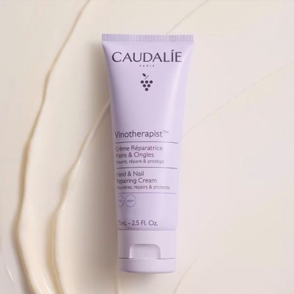 Caudalie Vinothérapist Duo Crème Réparatrice Mains et Ongles 2x75ml - Nourrit et répare les mains sèches