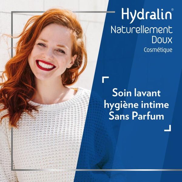 Hydralin Gel Lavant Intime Quotidien Naturellement Doux - 250ml