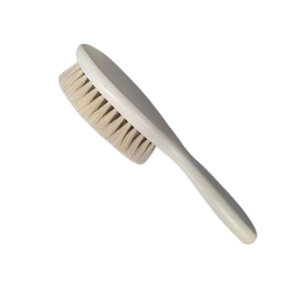 Cartel Brosse Cheveux - Pour Bébé - Couleur Blanc - 1 pièce - Poils Ultra-Doux