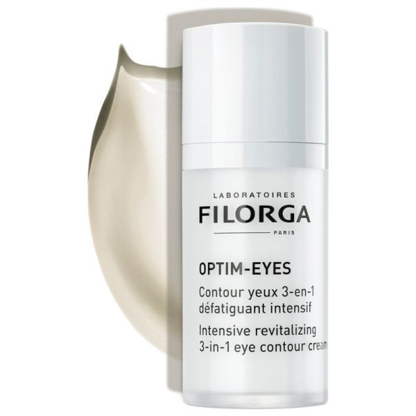 Filorga Optim-Eyes Contour des Yeux 3 en 1- 15ml - Corrige cernes, poches et ridules