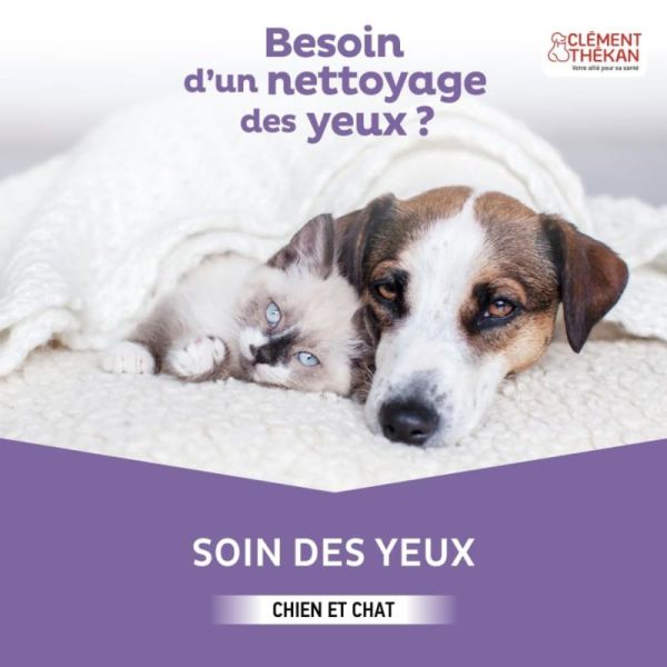Clément Thékan Soin des Yeux Chiens et Chats - 125 ml