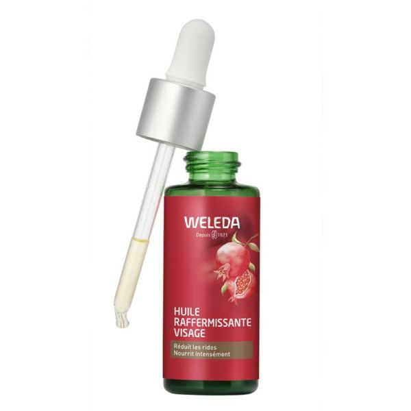 Weleda Huile Raffermissante Visage Grenade Bio 30ml – Rides et élasticité