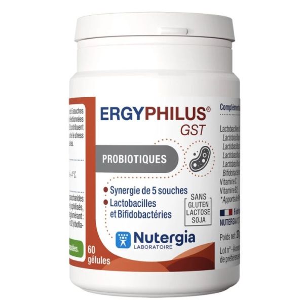 Nutergia Ergyphilus GST Maintien Muqueuses Saines - 60 Gélules