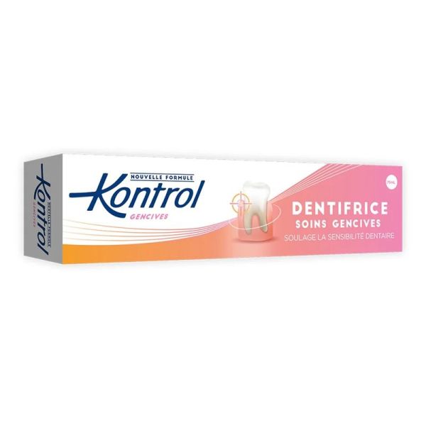 Kontrol Dentifrice Soins Gencives Sensibilité Gingivale - 75ml