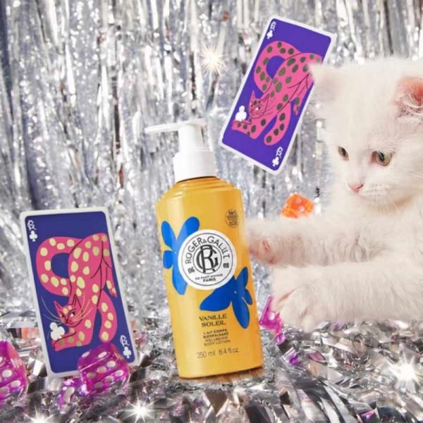 Roger&Gallet Coffret Noël Eau Parfumée et Lait Corps Vanille Soleil - Rituel délassant et gourmand