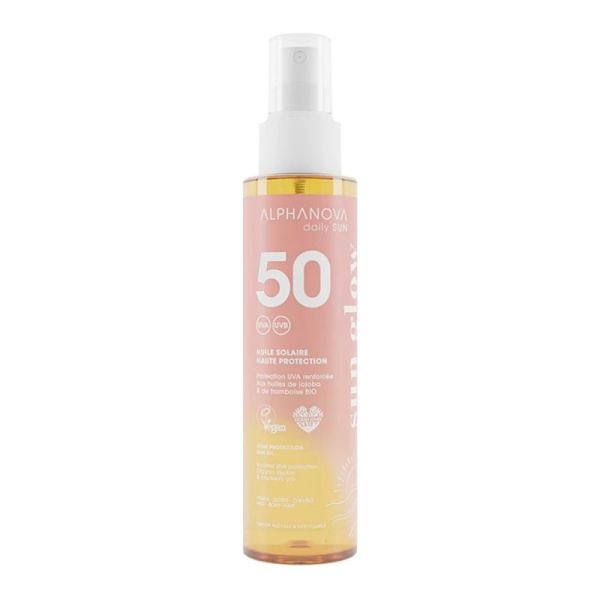 Alphanova Huile Solaire Haute Protection SPF50 - 150ml