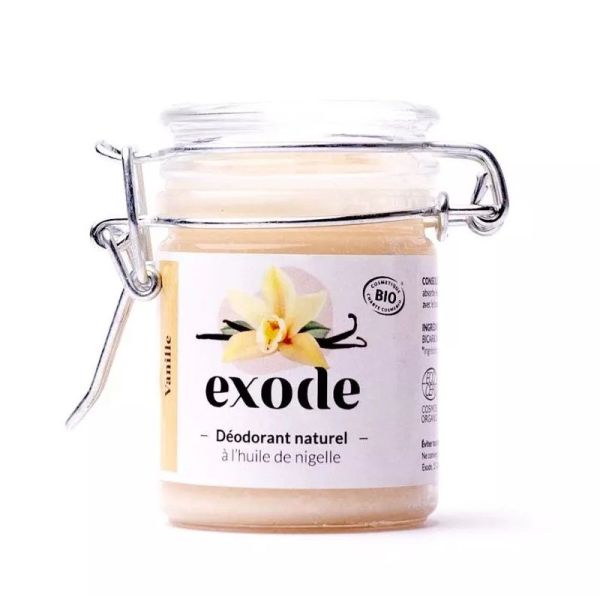 Exode Déodorant Baume Naturel et Bio Vanille - 50g