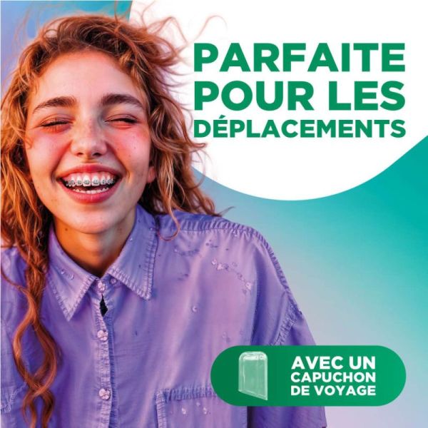 GUM Sonic Ortho Brosse à Dents Électrique à Piles Souple – Nettoyage orthodontique