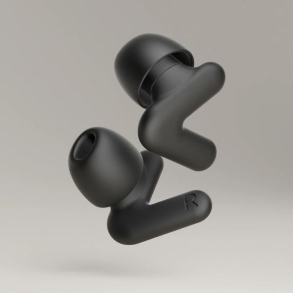 Alpine Silence Black Paire de bouchons d'oreille - Calme ultime pour la concentration, le sommeil et les voyages