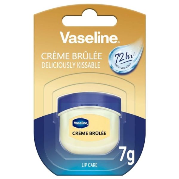 Vaseline Lip Therapy Crème Brûlée Baume à Lèvres Nourrissant - 7g