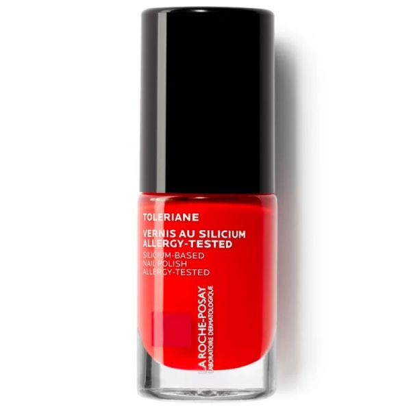 La Roche Posay Tolériane Vernis à Ongles Silicium - 6ml - N°22 Coquelicot - Renforce, protège