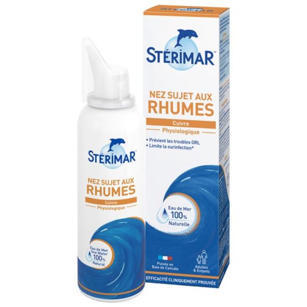 Stérimar Nez Sujet aux Rhumes 50ml – Prévention et hygiène nasale