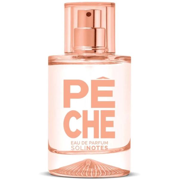 Solinotes Eau de Parfum Pêche 50 ml – Fragrance stimulante et gourmande florientale