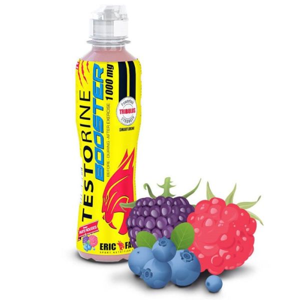 Eric Favre Boisson Testorine Booster Fruits Rouges 500ml - Boisson testorine pour Preworkout