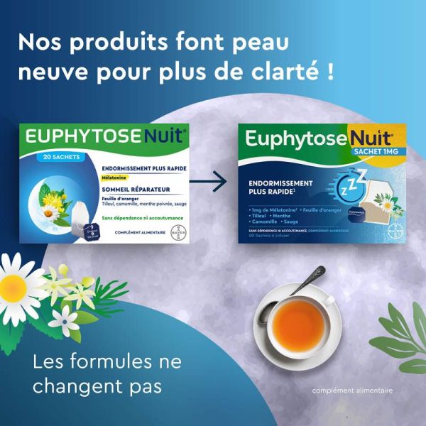 EuphytoseNuit - 20 sachets