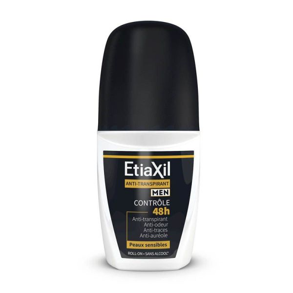 Etiaxil Men Anti-Transpirant Contrôle 48h Roll-On - 50ml