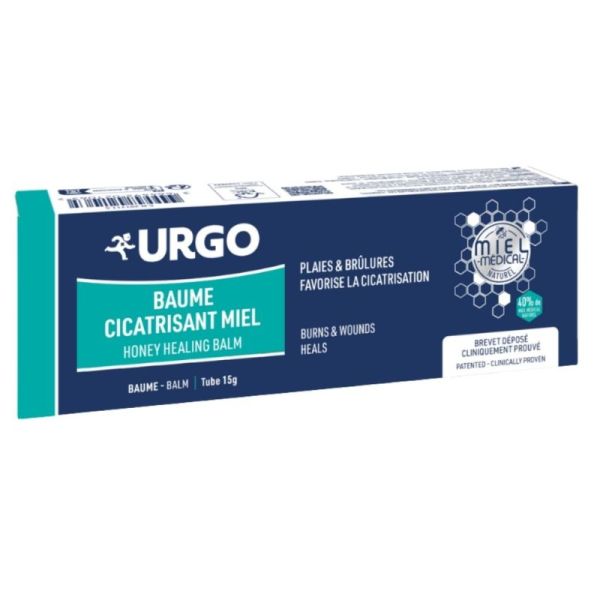 Urgo Baume Cicatrisant Miel - 15g - Apaise et favorise la cicatrisation