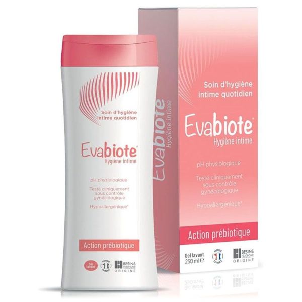 Evabiote Hygiène Intime Gel Lavant 250ml - Soin Intime Quotidien