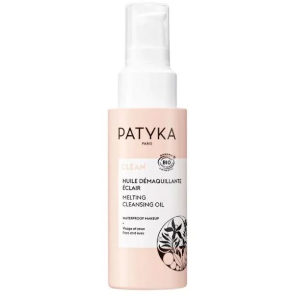 Patyka Clean Huile Démaquillante Éclair Bio 50 ml – Démaquillage waterproof