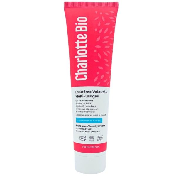 Charlotte Bio La Crème Veloutée Multi-usages 60 ml - Peaux normales à sèches
