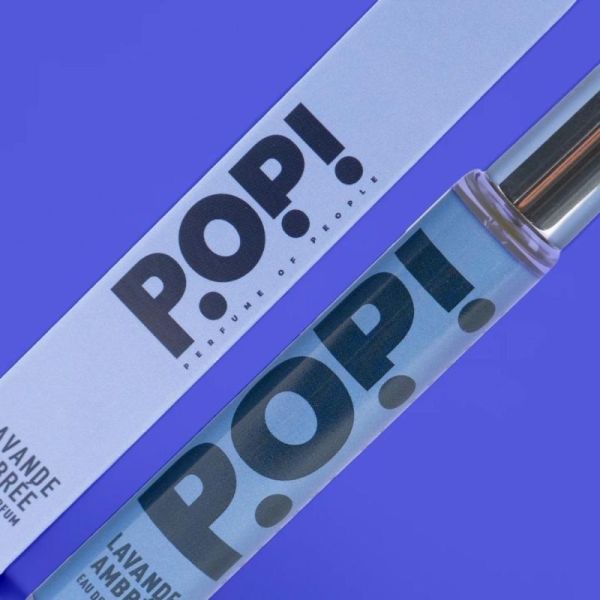 P.O.P ! Eau de Parfum Lavande Ambrée 30 ml - Fragrance épicée et audacieuse