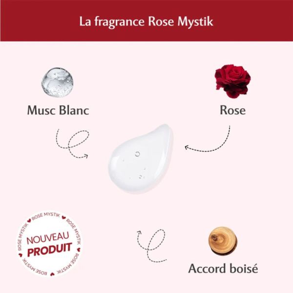 Musc Intime Brume All Over Corps & Cheveux à la Rose Mystik Flacon 100 ml – Voile sensuel et hydratation