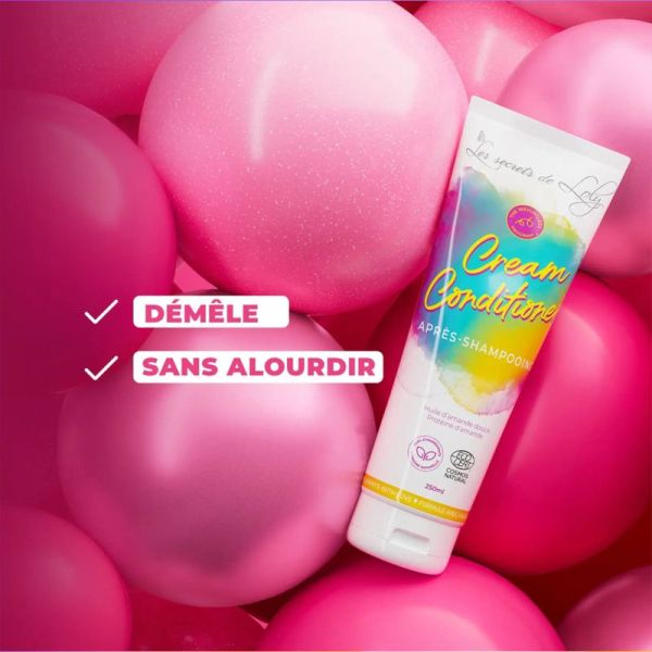 Les Secrets de Loly Cream Conditioner Après-Shampoing 250ml – Démêlage et souplesse
