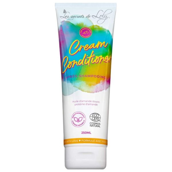 Les Secrets de Loly Cream Conditioner Après-Shampoing 250ml – Démêlage et souplesse