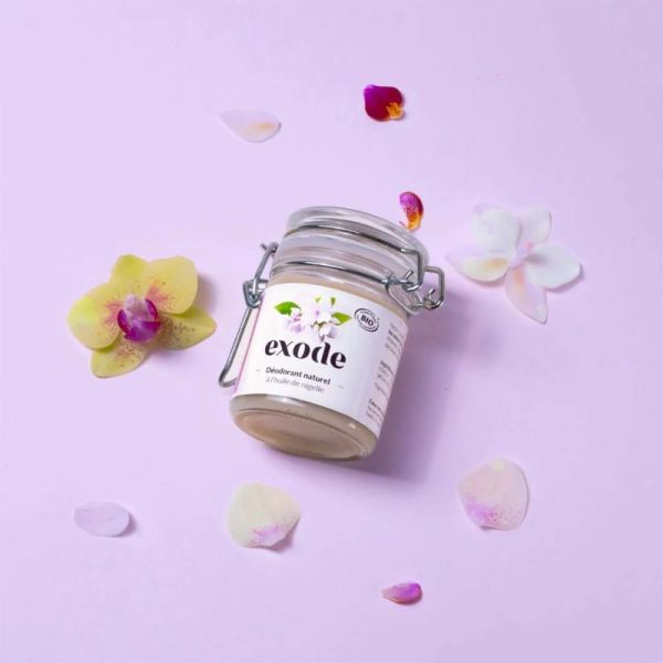 Exode Déodorant Baume Bio à l'Huile de Nigelle 50g Musc – Efficacité 48h
