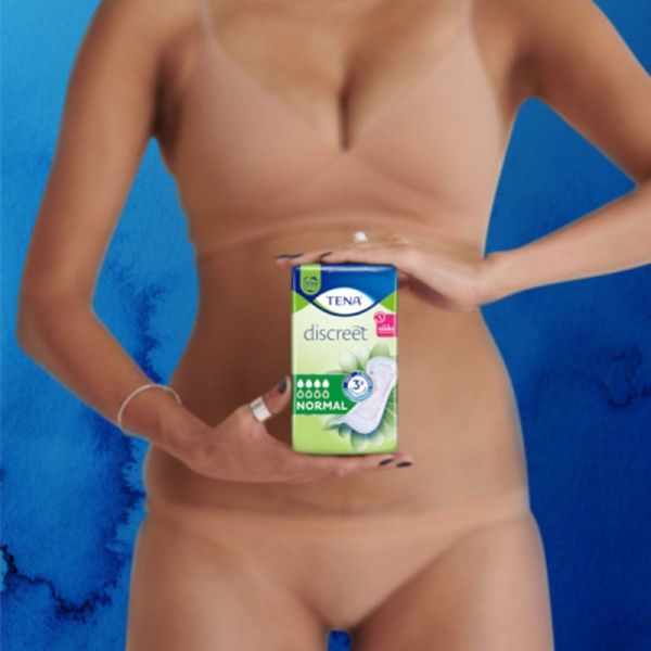 Tena Discreet Normal Protection Normales Femme - x24 serviettes