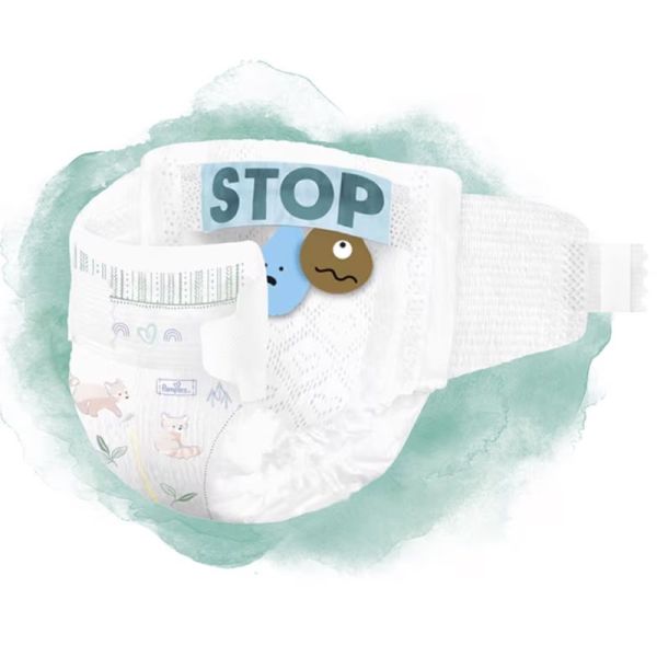 Pampers Harmonie Couches Taille 2 de 4 à 8kg - Maxi Pack 117 couches – Peaux sensibles et 12h au sec