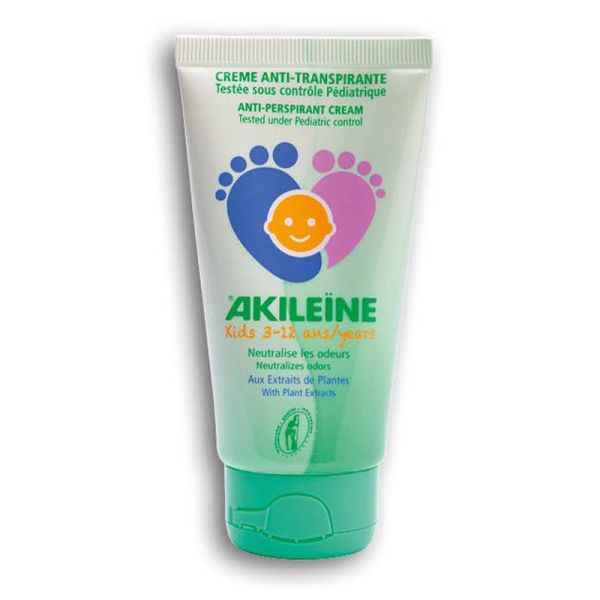 Akileïne Kids Crème Anti-Transpirante 75 ml