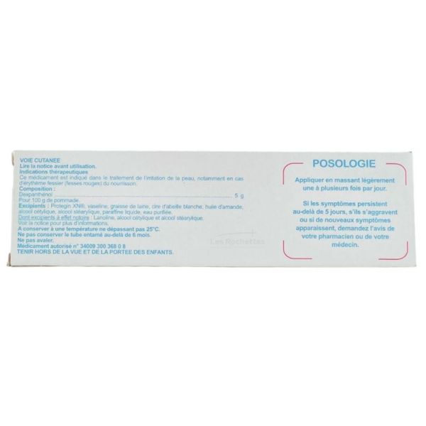 EG LABO Dexpanthénol 5% Pommade 100 g - Irritation de la peau du fessier du nourrisson