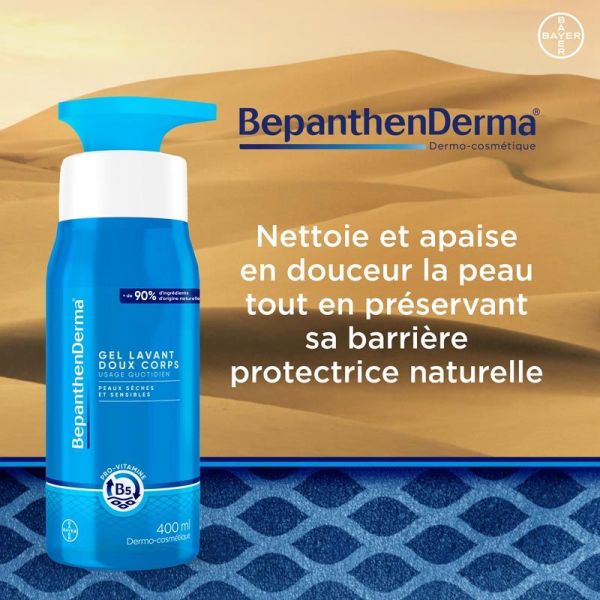 BepanthenDerma® Gel Lavant Doux Corps 400ml