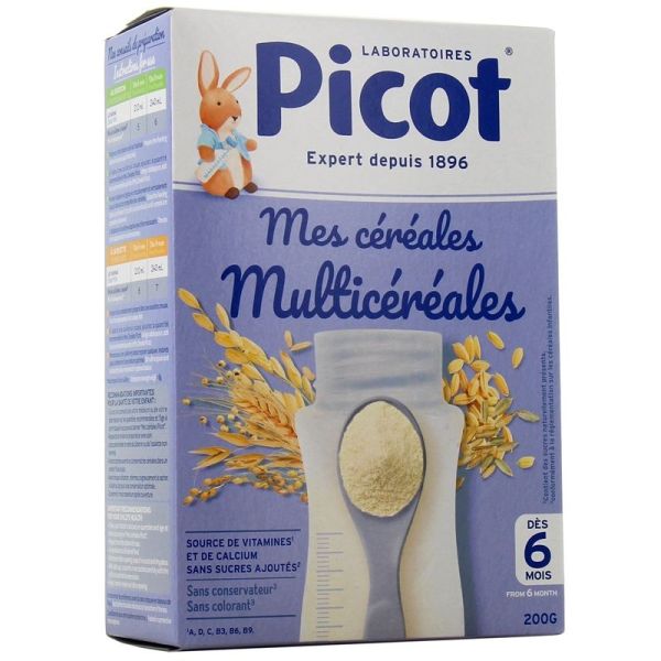 Picot Mes Céréales Saveur Multicéréales Dès 6 mois - 200g