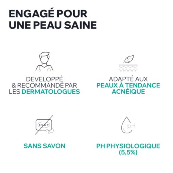 Uriage Hyséac Gel Nettoyant Anti-Imperfections 150 ml - Nettoie et purifie les peaux à tendance acnéique
