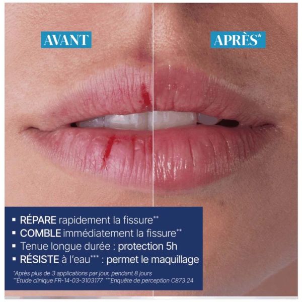 Urgo Filmogel Fissures Lèvres Comble, Répare & Protège - 7ml