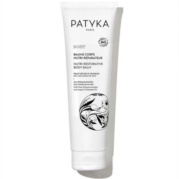 Patyka Body Baume Corps Nutri-Réparateur Bio 150ml – Nourrit et apaise