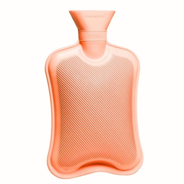 Calindoo Bouillotte Sans Housse Orange 2L - Confort et chaleur apaisante