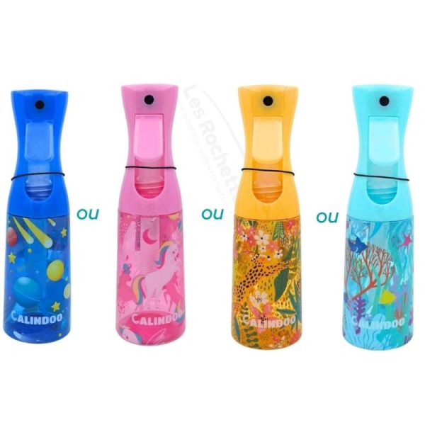 Calindoo Brumisateur Kids Spray Continu 200 ml – diffusion fine et rafraîchissante - Coloris Aléatoire