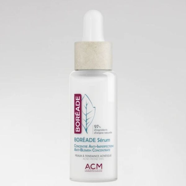 ACM Boréade Sérum 30 ml - Corrige les imperfections et matifie la peau