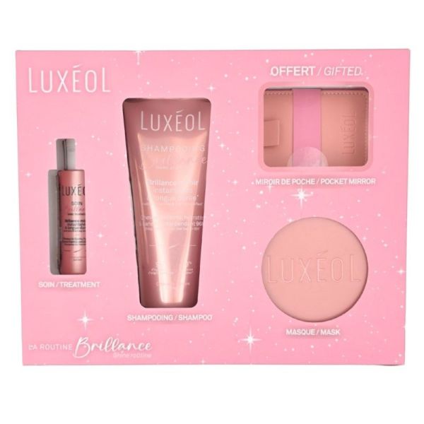 Luxéol Coffret La Routine Brillance - Chevelure lumineuse et souple